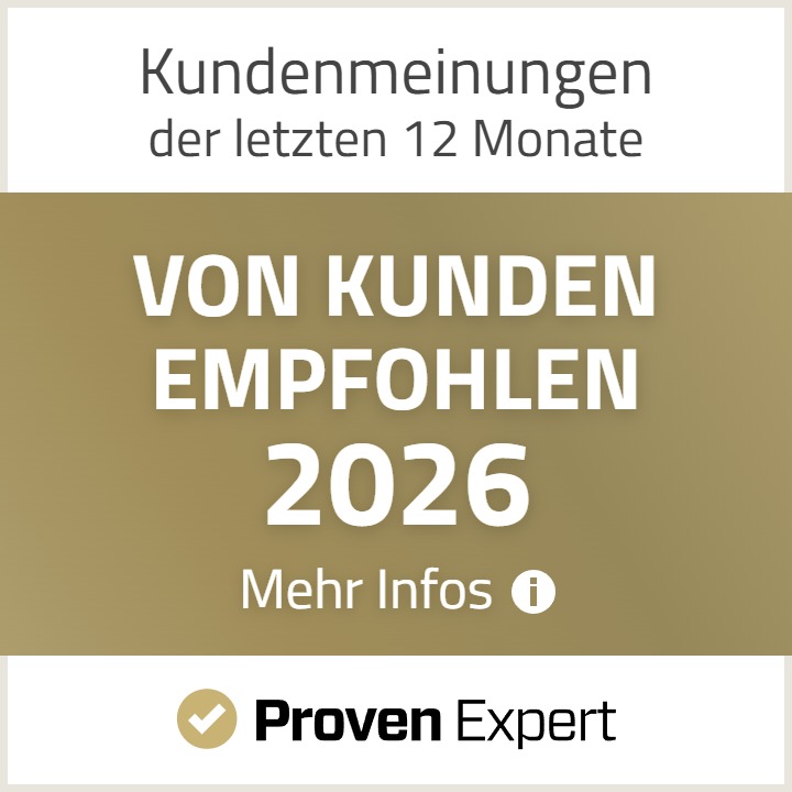 ProvenExpert Auszeichnung Von Kunden empfohlen 2026 für Mein Seelenlicht